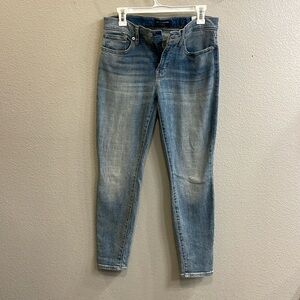 Lucky Brand Skinny Jeans Womens Size 29 Blue Mid Rise Ava Medium Wash Denim
